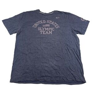 Nike Men's 2XL United States Olympic Team T-Shirt Blue London